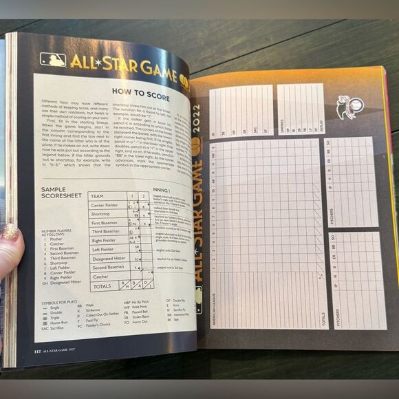 2022 MLB All-Star Game Program from Los Angeles Dodger Stadium - Picture 3 of 3